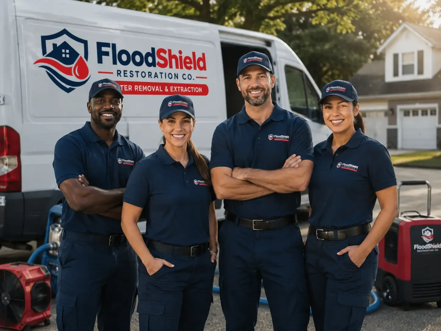 Flood Damage Restoration company in Cuddy, PA