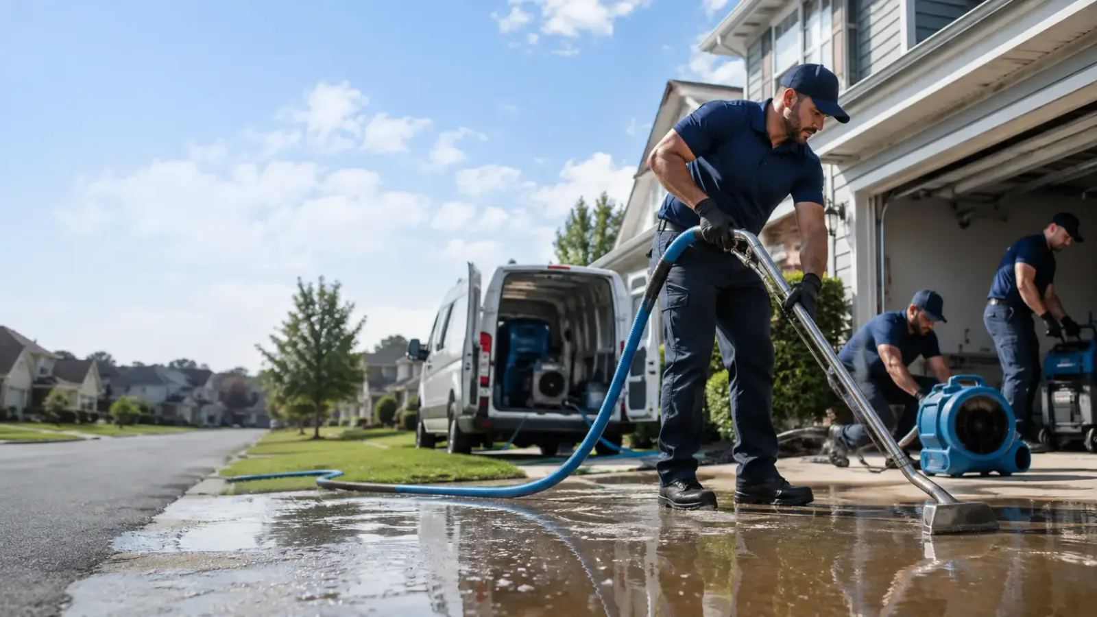 Flood Damage Restoration in Cuddy, PA